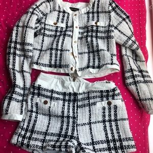 Jacket two piece set